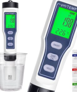 Електронен тестер за вода, термометър