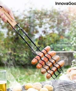 Компактна скара за кренвирши на барбекю InnovaGoods