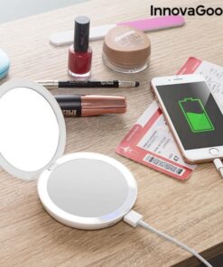 Огледалце зарядна батерия 3в1 InnovaGoods