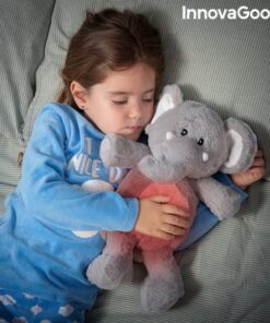 Слонче плюшена термо играчка за деца