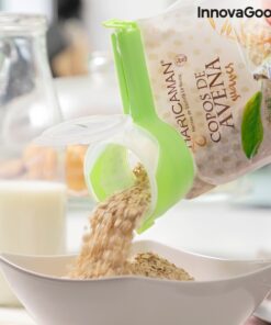 Щипки за храна в пликове + капачка InnovaGoods