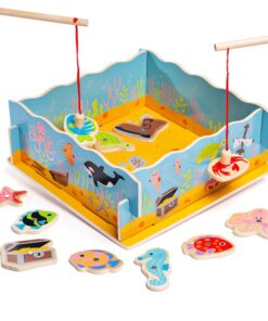 Детски дървен магнитен риболов Bigjigs