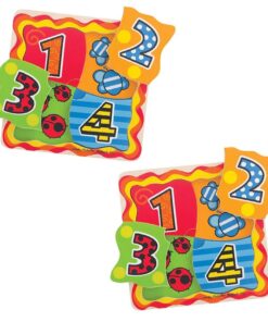 Детски дървен пъзел с цифри Bigjigs