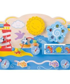 Дървен активен център за деца - Море Bigjigs