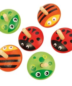 Дървен детски пумпал с животни Bigjigs