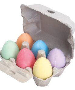 Комплект тебешири цветни яйца Bigjigs