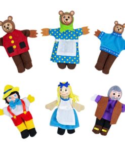 Кукли за пръсти за детски куклен театър Златокоска Bigjigs