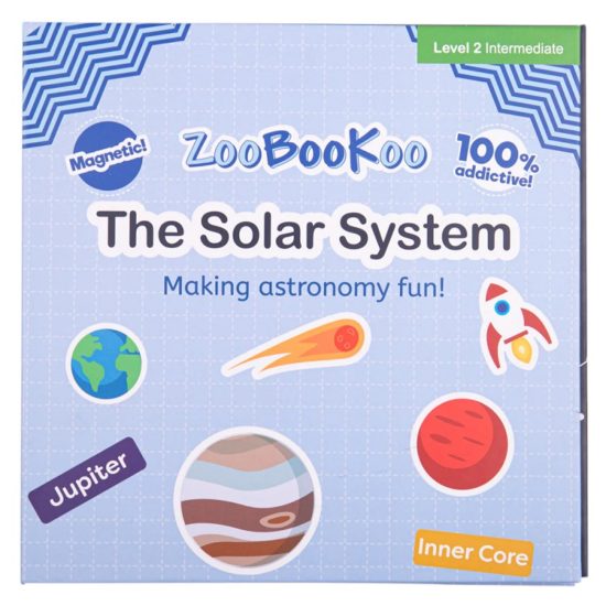 Магнитна книжка за деца Слънчевата система Bigjigs