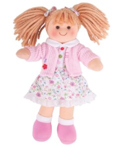 Bigjigs - Детска кукла - Попи - 25 см