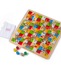 Настолна игра - змии и стълби Bigjigs