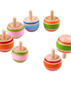 Цветен дървен пумпал за деца Bigjigs