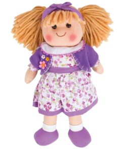 Детска кукла от плат Лаура 34 см Bigjigs