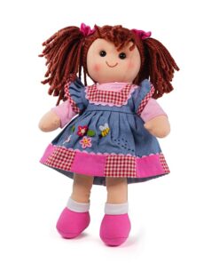 Детска кукла от плат Мелъди 34 cm Bigjigs