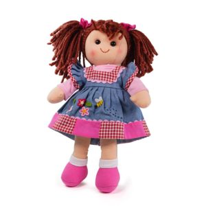 Детска кукла от плат Мелъди 34 cm Bigjigs