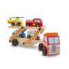 Детски дървен автовоз Спешна помощ Melissa & Doug