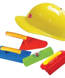 Детски комплект за игра в пясък Голям зидар Bigjigs