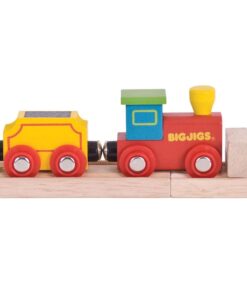 Детско дървено влакче локомотивче Bigjigs