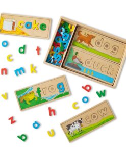 Дървен пъзел Изписвай думи на английски език Melissa & Doug