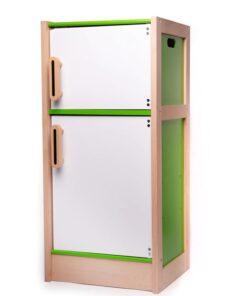 Дървен хладилник за детска кухня Bigjigs