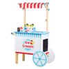 Дървена детска количка за сладолед Bigjigs