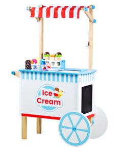 Дървена детска количка за сладолед Bigjigs