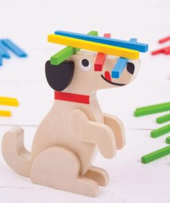 Дървена игра за баланс Подреди клечките Bigjigs