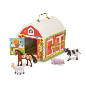 Дървена играчка Обор с животни Melissa & Doug