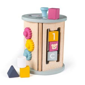 Дървена играчка за подвижно сортиране Монтесори игра Bigjigs