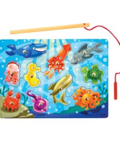 Дървена магнитна игра с въдица Риболов Melissa & Doug