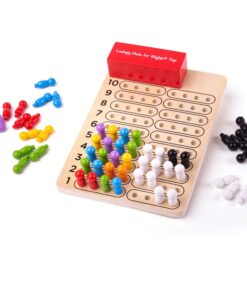 Дървена настолна игра Бикове и крави Bigjigs