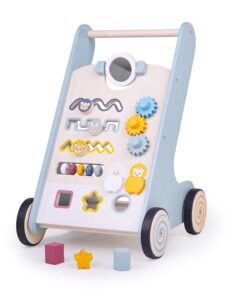 Дървена проходилка с активности за деца Bigjigs