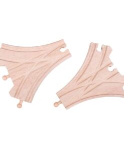 Дървени влакови релси Разклонение Bigjigs