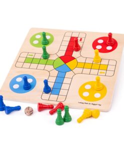 Дървено Не се сърди човече за деца Bigjigs