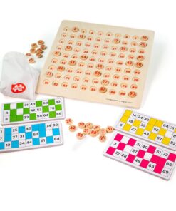 Дървено класическо бинго за деца Bigjigs