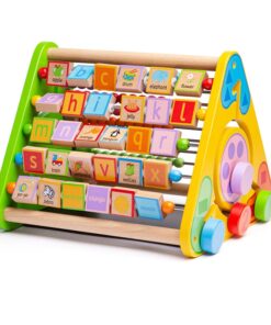 Дървена играчка с различни активности Bigjigs