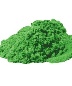 Зелен кинетичен пясък за деца 500 грама Bigjigs