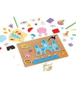 Игра с коркова дъска Подводен свят Bigjigs