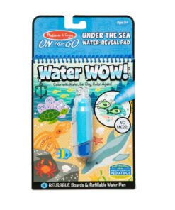 Книжка за оцветяване с вода морски обитатели Melissa & Doug