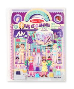 Книжка със стикери преоблечи дрехите Melissa & Doug