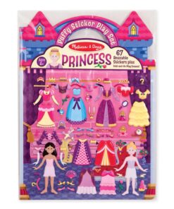 Книжка със стикери с принцеси Melissa & Doug