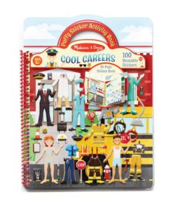 Книжка със стикери с професии Melissa & Doug