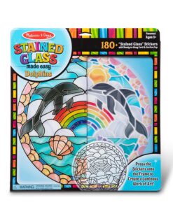 Комплект за стъклопис с Делфини Melissa & Doug
