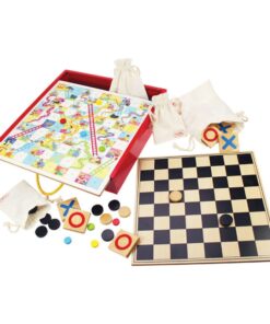 Комплект от четири настолни игри Bigjigs