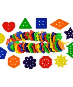 Копчета за нанизване различни форми Bigjigs