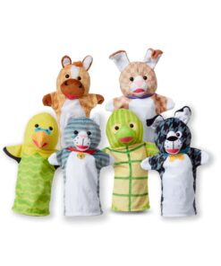 Кукли за ръце за куклен театър Домашни любимци Melissa & Doug