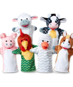 Кукли за ръце за куклен театър Приятели от фермата Melissa & Doug