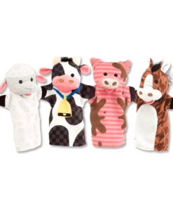 Кукли за ръце за куклен театър животните от фермата Melissa & Doug