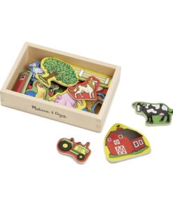 Магнитен дървен комплект Ферма Melissa & Doug