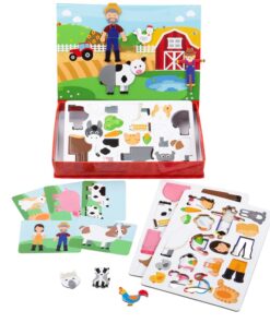 Магнитна игра за деца На полето Bigjigs