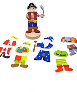 Магнитна кукла за преобличане Средновековие Bigjigs